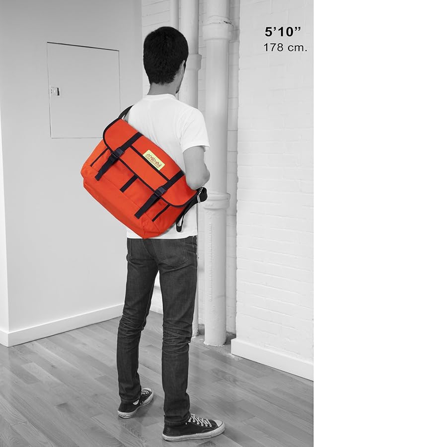 【※再値下げ※】ManhattanPortageメッセンジャーバッグオレンジ Amazon | Manhattan Portage The Empire Lite Edition